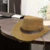 1923 Spencer Dutton Hat with rugged western-inspired cowboy styling.