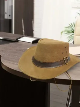 1923 Spencer Dutton Hat with rugged western-inspired cowboy styling.