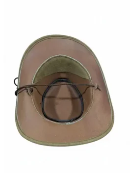 Spencer Dutton western hat with structured crown and ranch-style appeal.