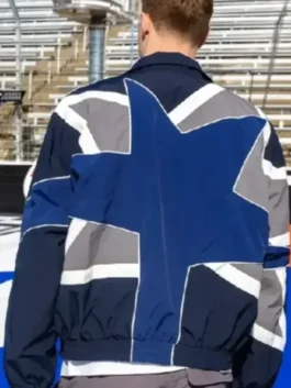 2026 Cup Series Cooper Flagg Jacket back view showing rear structure, sleeve shape, and clean jacket fit