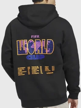 2026 FIFA World Cup Adidas Tour Hoodie Back View