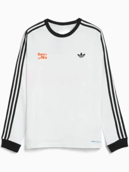 Adidas x Bad Bunny Barcelona Long-Sleeve T-Shirt Front View
