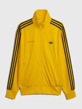 Adidas x Bad Bunny Madrid Track Jacket front look showing clean fit, sleeves, and track jacket shape