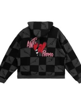 Anti Promo 99 Eyes Pullover Hoodie Back Design