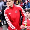 Arsenal FC 2627 Home Anthem Jacket Front View