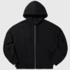 Awake NY Plain Jane Hoodie front view showing hooded collar, sleeve shape, and clean hoodie fit