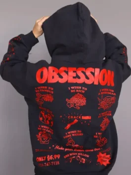 Cinegogue x Obsession One Wish Willow Hoodie Back View