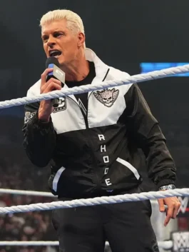 Cody Rhodes windbreaker jacket inspired by his SmackDown 2026 appearance.