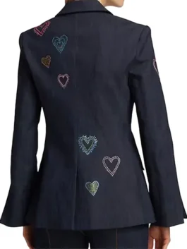 Black blazer inspired by Deborah Vance in Hacks Season 3.
