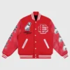 EE Victor Victor Varsity Jacket Front View