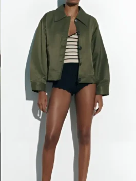 Kristin Sims green jacket inspired by The Brokenwood Mysteries S10.
