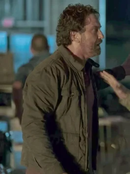 Greenland 2 Migration green jacket with utility design and casual outerwear appeal.