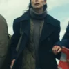 Greenland 2 Migration Morena Baccarin Wool Coat with elegant movie-inspired styling.