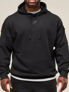 Gymshark Power Hoodie with clean front athletic styling.