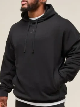 Gymshark Power Hoodie with soft fabric and relaxed fit.