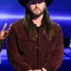 Jared Shoemaker Suede Trucker Jacket Front View