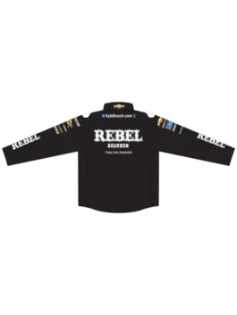 KYLE BUSCH REBEL BOURBON UNIFORM JACKET BACK VIEW