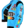 M&Ms Full-Snap Twill Cotton Uniform Jacket Front View