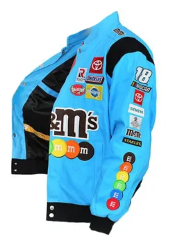 M&Ms Full-Snap Twill Cotton Uniform Jacket Front View