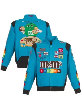 M&Ms Full-Snap Twill Cotton Uniform Jacket View Look