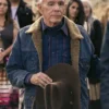 Marshals 2026 Felix Long Denim Jacket with rugged movie-inspired styling.