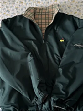Masters Reversible Jacket with classic golf-inspired styling and clean outerwear design.
