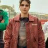 Motorvalley 2026 Caterina Forza Bomber Jacket front view.
