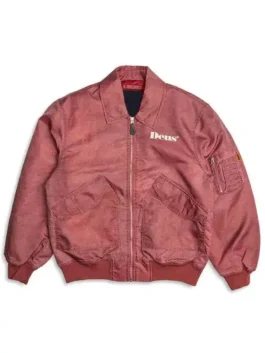 Caterina Forza bomber jacket inspired by Motorvalley 2026 style.