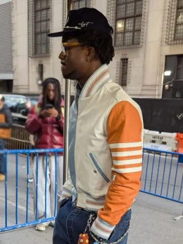 Wisdom Kaye bomber leather jacket inspired by his NYC street look.