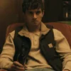 Obsession Michael Johnston Shearling Vest with warm TV series-inspired styling.