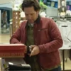 Power Ballad 2026 Paul Rudd Maroon Jacket with bold movie-inspired styling.