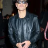 Rami Malek Met Gala After Party Leather Jacket with sleek celebrity-inspired styling.