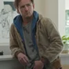 Remarkably Bright Creatures 2026 Lewis Pullman Hooded Jacket with casual movie styling.