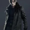 Resident Evil Requiem Leon S. Kennedy Leather Jacket front view.