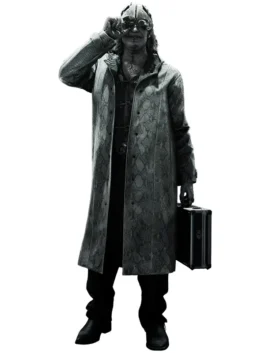 Resident Evil Requiem Victor Gideon Coat front view.