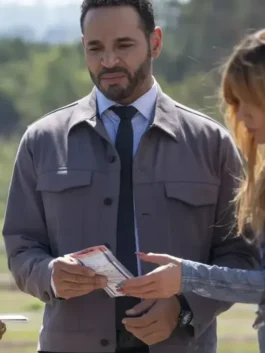 S02 Adam Karadec Grey Jacket Look