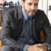 S02 Daniel Sunjata Leather Jacket Front View