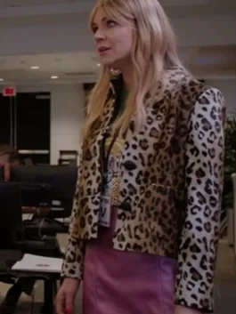 S02 Morgan Gillory Leopard Print Jacket Side View