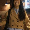 Shrinking Lukita Maxwell Cotton Jacket with casual TV series-inspired styling.
