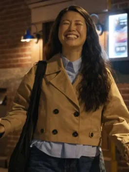 Shrinking Lukita Maxwell Cotton Jacket with casual TV series-inspired styling.