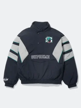 Supreme x SALEM Half Zip Stadium Jacket