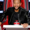 The Voice John Legend Crocodile Jacket Front View