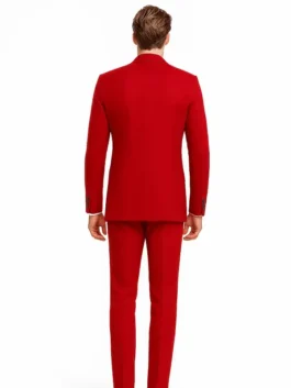 The Voice S27 John Legends Red Suit Back