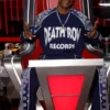 The Voice S28 Finale Snoop Dogg Tracksuit front view showing jacket, trousers, and sporty design details