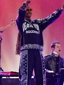 The Voice S28 Finale Snoop Dogg Tracksuit view look showing full tracksuit style and relaxed fit