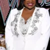 The Voice S28 Jazz Mckenzie Embellished Coat Front View