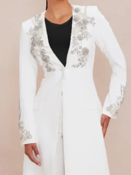 The Voice S28 Jazz Mckenzie Embellished Coat View Look