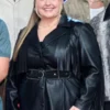The Voice S28 Leather Fringe Jacket Front View