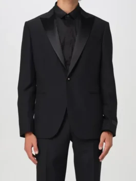The Voice S28 Michael Buble Satin Lapel Blazer View Look