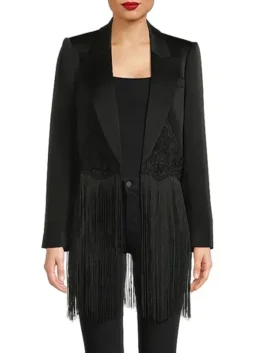The Voice S28 Reba Mcentire Fringe Blazer View Look